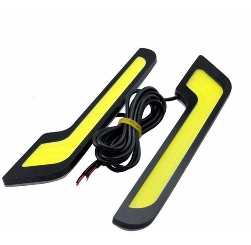 Led Daytime Running Lights 17cm L Shape 6w Adhesive 0