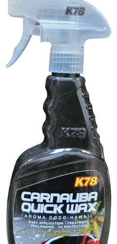 K78 Carnauba K78 Quick Wax Maintenance with Trigger 600ml 0