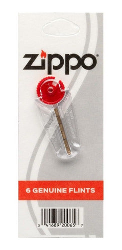 Zippo Original Replacement Stones Blister Pack of 6 Units 1