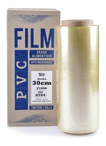 Film Alimenticio Industrial Pvc (30cm X800 Metros) 0