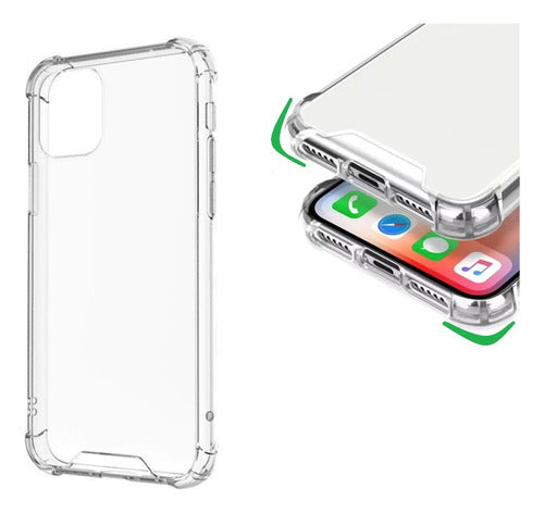 Case Transparente Reforzado Para Samsung S21 Fe 0