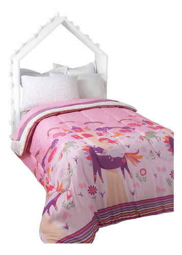 Jean Cartier Acolchado Infantil 1 Pl - Soft Patterned Kids Quilt 3