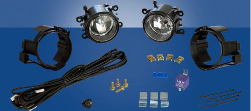 Kit Faros Camineros Renault Kangoo 2 2013 Con Soportes Vic 0