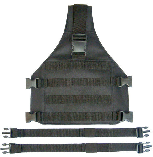 PRODUCTO DE FABRICACION PROPIA Tactical MOLLE Thigh Holster/Leg Rig - Ambidextrous/Military/Police/Security - 3 Colors 0