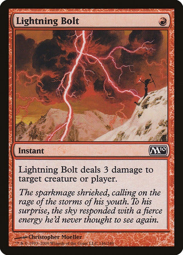 Magic The Gathering Lightning Bolt Nps 1