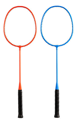 Raquetes Profissionais De Badminton Alloy Lightweight Elasti 0