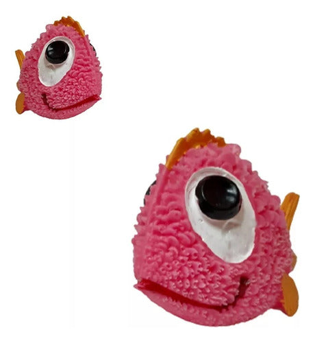 Pet Toy with Squeaker Sound Realistic Fish Scales Design 1