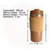 Stainless Steel Coffee Thermal Mug with Vacuum Chamber and Hermetic Lid 500ml 2