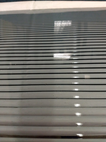 Smoked Grey Fluted Glass Panels 0