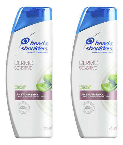 Pack Shampoo Head & Shoulders Dermo Sensitive 375 Ml 0