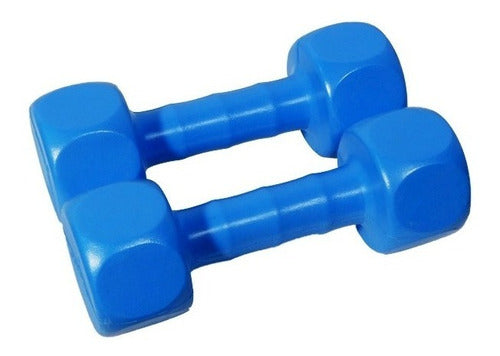 FTL PVC Coated Dumbbell 1 Kg 0