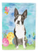 Caroline's Treasures CK1923GF Easter Eggs Boston Terrier Garden Flag 0