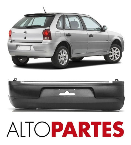 PALT Paragolpe Trasero Gol Power G4 2006 2007 2008 2009 2010 2014 1