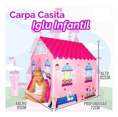 Princess Castle Play Tent for Girls - Iplay 2