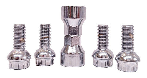 MicaLubricantes Anti-Theft Nut Bolt Security for Volkswagen Gol Trend 1