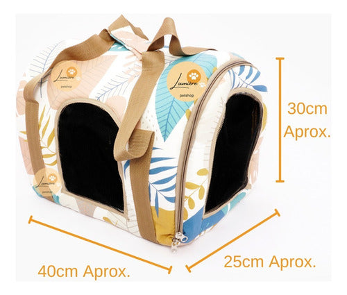 Lumière PetShop Soft Transport Bag for Pets - Siamese Bengali Sphynx Egyptian 5