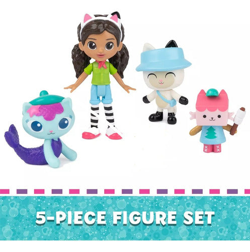 Spin Master Gabby's Dollhouse Camping Set with 4 Characters and 1 Surprise Accessory 3