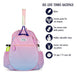 Ame & Lulu Kids Big Love Tennis Backpack - Padded Straps 2