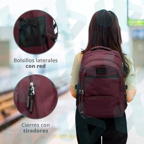 Bagcherry 18° Notebook Backpack Cherry Quality New Offer 39