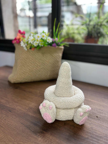 Handmade Amigurumi Stackable Rabbit 3