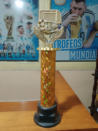 Trofeos Mundial Trofeo Con Columna / Todos Los Deportes / 20cm 1