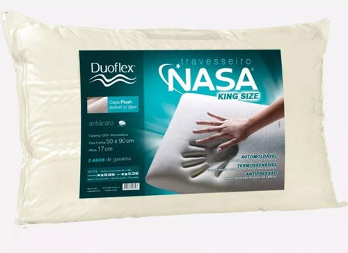 Almohar NASA King Size Viscoelastic Pillow - 17 Cm Height 4