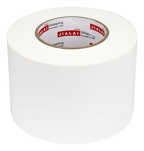 Jialai Home White Duct Tape, Wide Roll, Industrial Grade 0