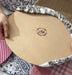 Noi Home Bazar Round Table Setting + Detachable Burlap Cover 3