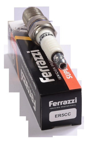 Set of 2 Ferrazzi Superior ER5CC Copper Spark Plugs for Ford Falcon 3.6 61/91 6