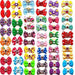 Masue Pets 50pcs / 25pairs Various Dog Hair Bows Rhi 0