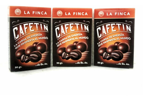 Coffee Beans Coated in Fine Chocolate - Energizing 3-Pack 0