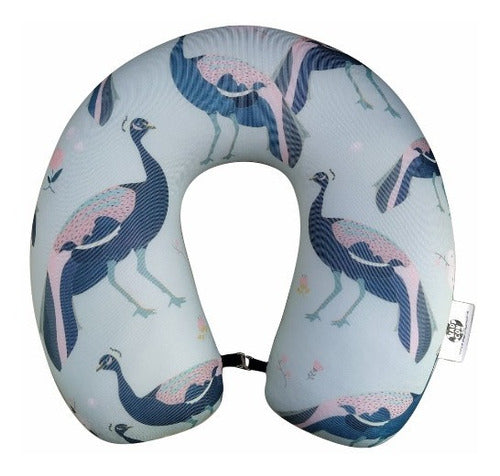 Microbead Neck Pillow + Soft Eye Mask for Sleeping and Traveling 3