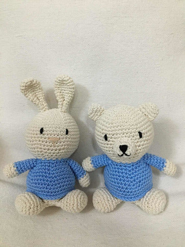 Crochetoys_ines Set De Apego Para Bebés En Crochet Amigurumi 6