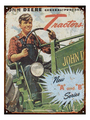 Club del Poster Vintage Sign Antique Advertising John Deere Y272 0