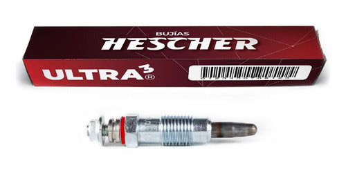 Hescher Preheating Glow Plug for Ford Fiesta 1.8 D 96/03 0