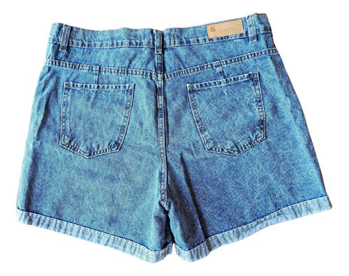 MinessaTallesReales Short Jean Rígido Mujer Talle Grande Especial Ht60 1