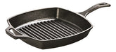 Lodge L8SGP3 Cast Iron Square Grill Pan, Pre-Seasoned 0