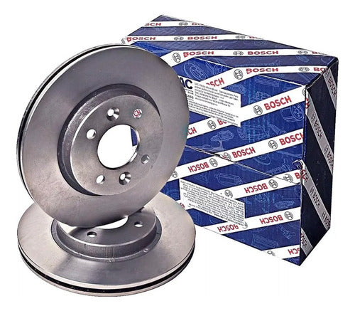 Discos De Freno Delanteros Fiat Uno Fase 2 1.4 8v Fire Bosch 3