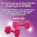 770 Store Hexagonal Dumbbell 3kg x 2 Units PVC Quality Gym 1