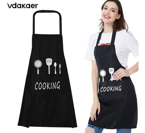 MAS Accesorios Unisex Cooking Chef Waterproof Apron 1