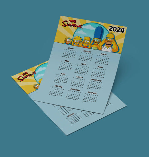 Kit Imprimible Diseños Calendarios Almanaques 2024 P22 1