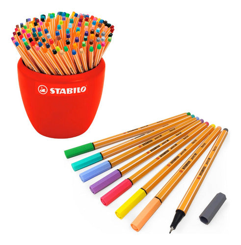 Stabilo Point 88 Fiber Markers Pack of 10 0