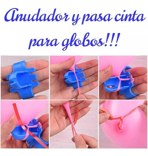 Thiago en 3D Anudador, Atador De Globos Y Pasa Cinta 1