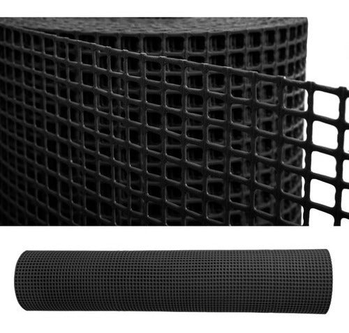 Concepto Goma Plastic Mesh Fencing 1.00m x 15m - Black 0