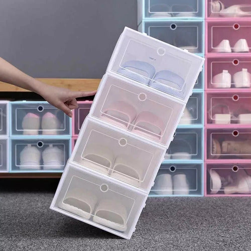 LG Amoblamientos Organizador De Zapatos Caja Box Zapatera Apilable LG 6