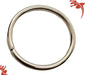 Pack of 6 Metal Rings for Crafts and Decor - 5 cm Diameter, 50 Grams 7