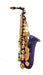 Saxofon Alto Purpura Y Llaves Doradas Lazarro Con Funda Xmp 3