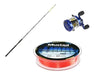 Marine Sports Combo Equipo Pesca Embarcada Y Kayac Variada De Rio Y Mar 0