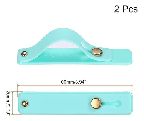 Anti-Theft Soft Silicone Ring Phone Holder Strap 87