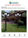 Solar UFO LED Light 500W Wireless with Remote Control 3